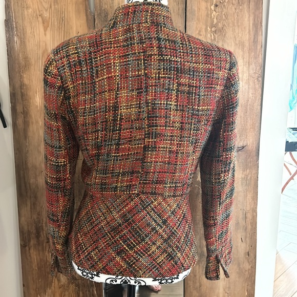 Coldwater Creek Tweed Blazer size 6 - Picture 3 of 7